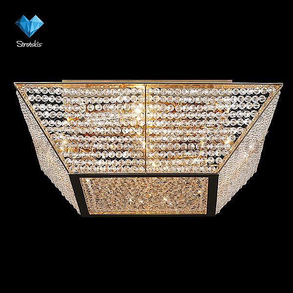 Люстра потолочная хрустальная Eurosvet 10034/5 Strotskis