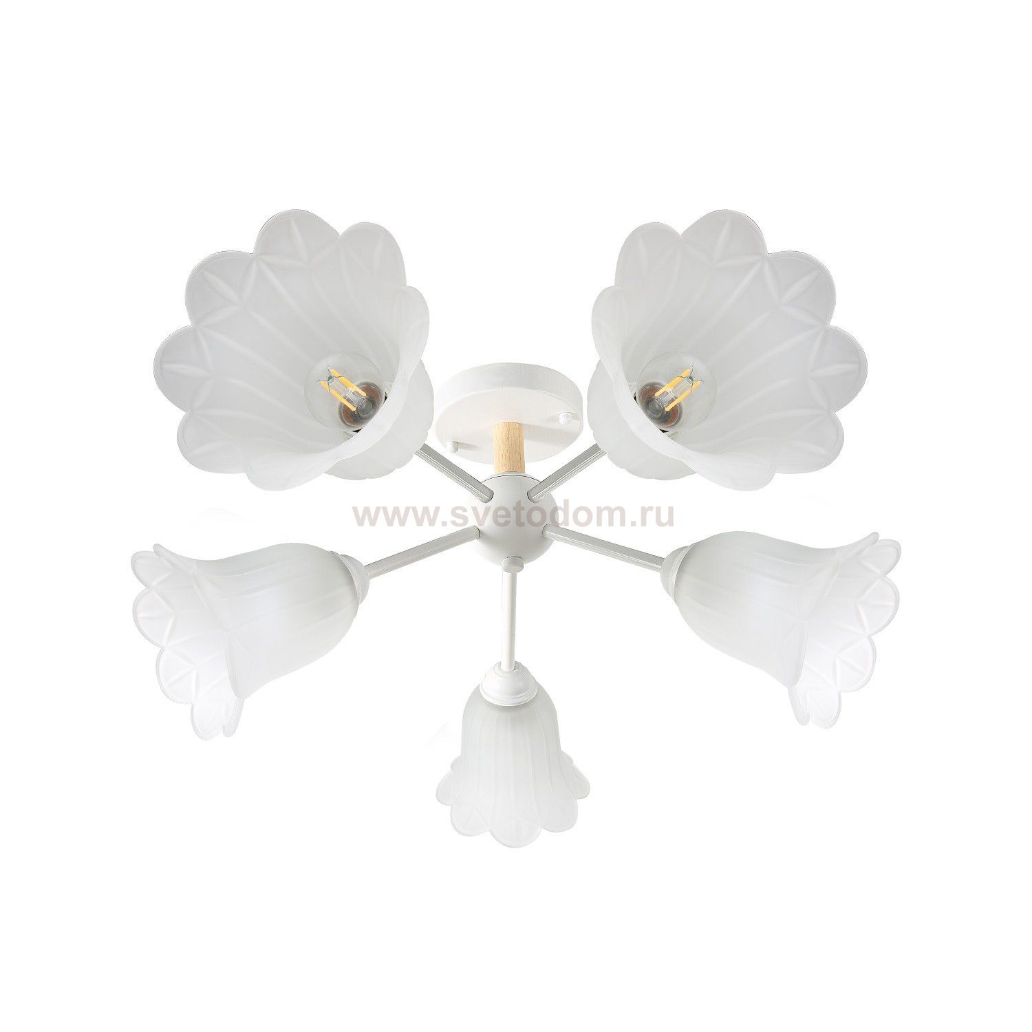 Люстра классическая 10034/5WT WT ЭкономСвет