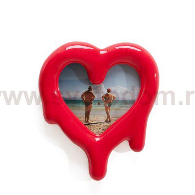 Рамка для фотографий Melted Heart Red