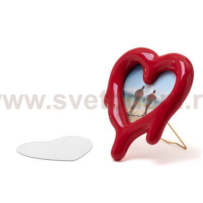Рамка для фотографий Melted Heart Red