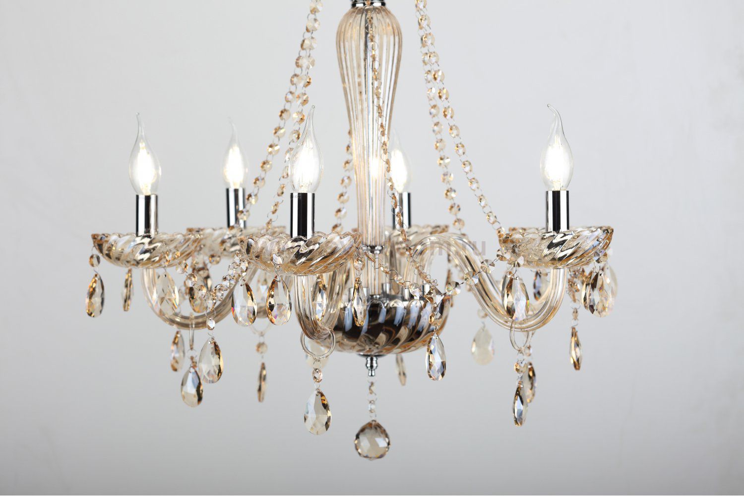 Люстра Rivoli Giocoso 1007-206 6 x E14 40 Вт хрусталь классика