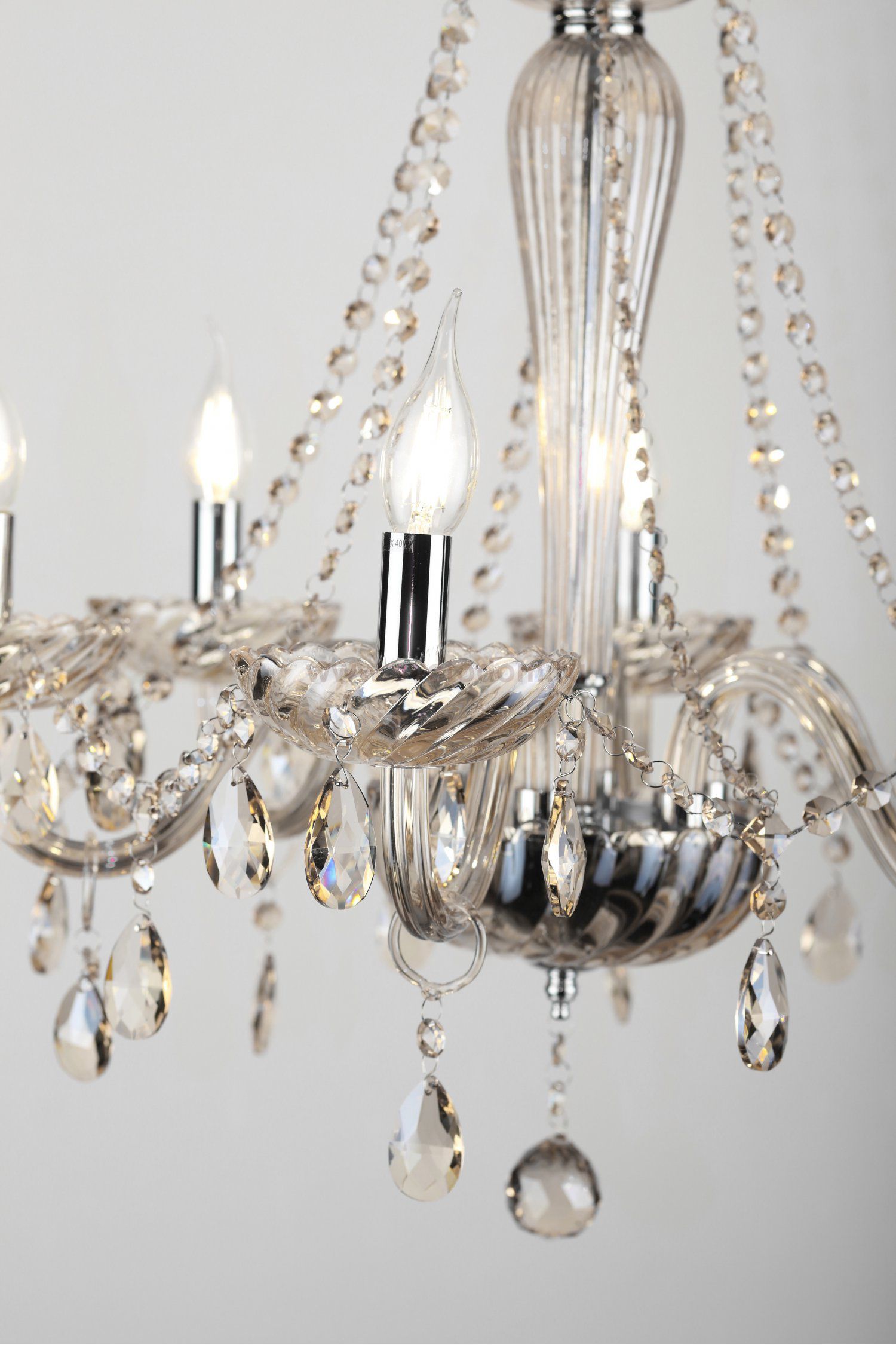 Люстра Rivoli Giocoso 1007-206 6 x E14 40 Вт хрусталь классика