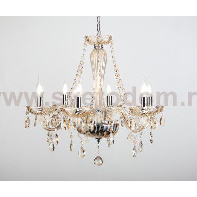 Люстра Rivoli Giocoso 1007-206 6 x E14 40 Вт хрусталь классика