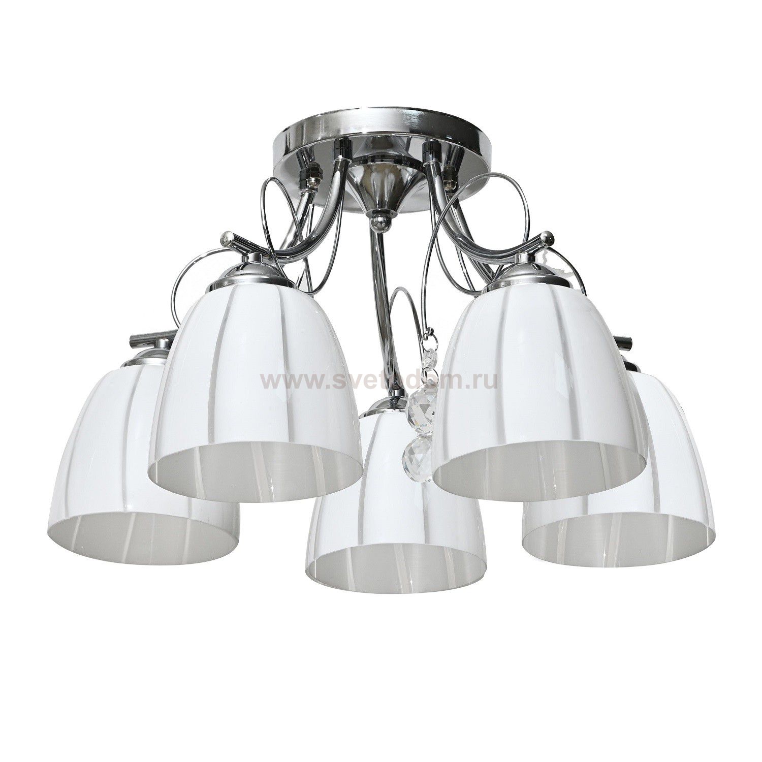 Люстра классическая 10077/5CR WT Экономсвет