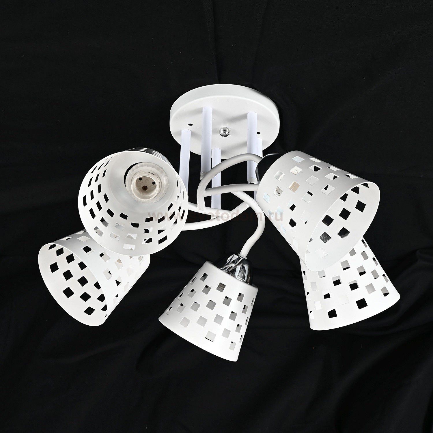 Люстра классическая 10087/5WT+CR WT Экономсвет