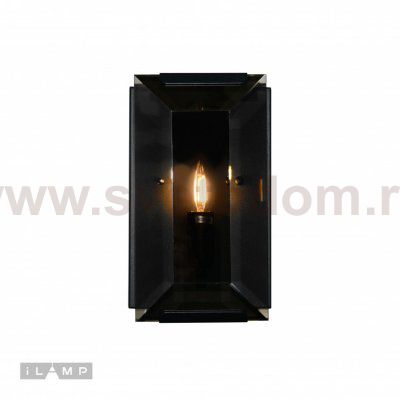 Настенный светильник iLamp Panorama 10090/1W Черный