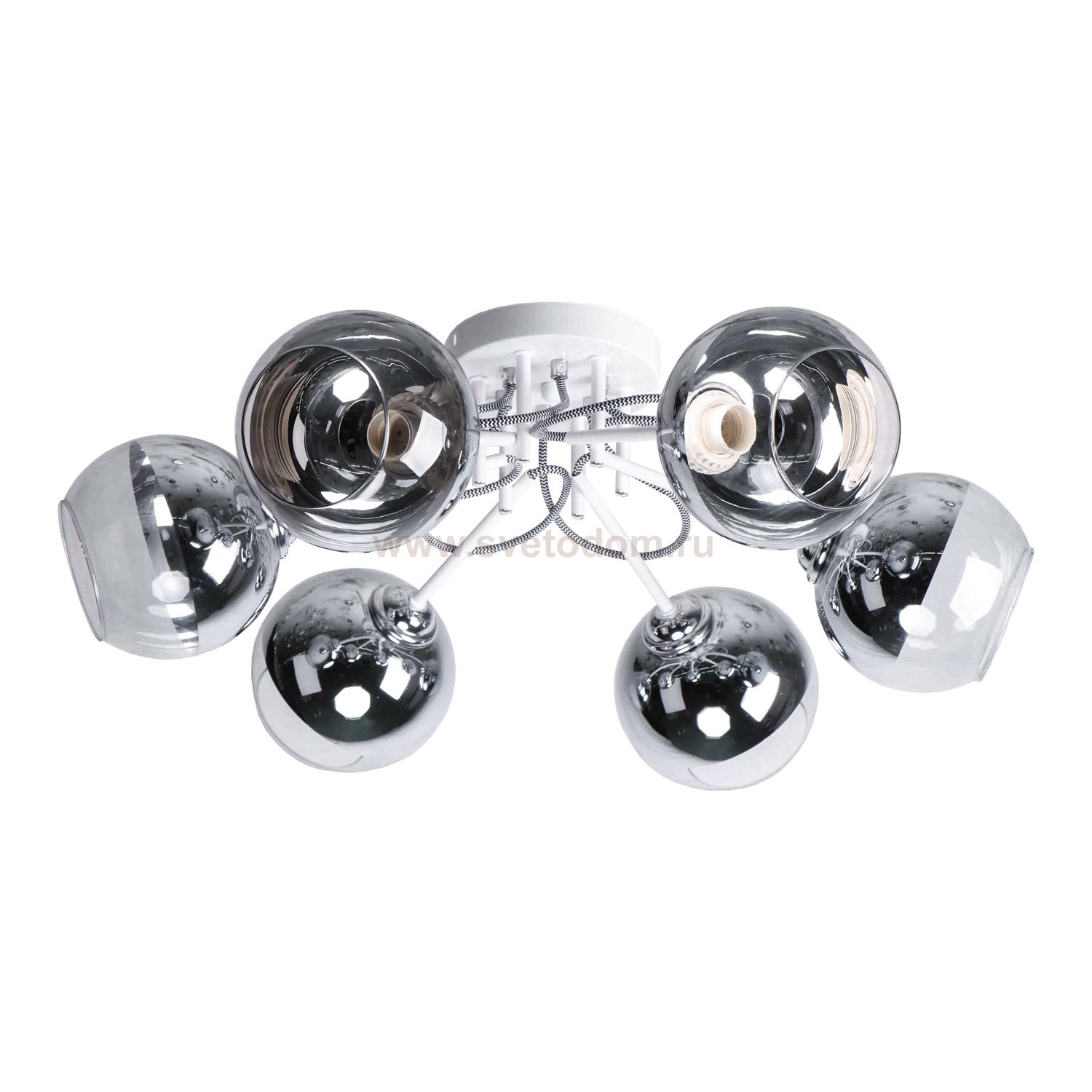 Потолочный светильник Экономсвет 10099/6WT SM+CL