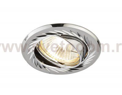 Светильник точечный Ambrella 100A GU/CH Черный/хром MR16 ORGANIC SPOT