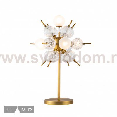 Настольная лампа iLamp Rockfeller 100T-5 Matt Bronze