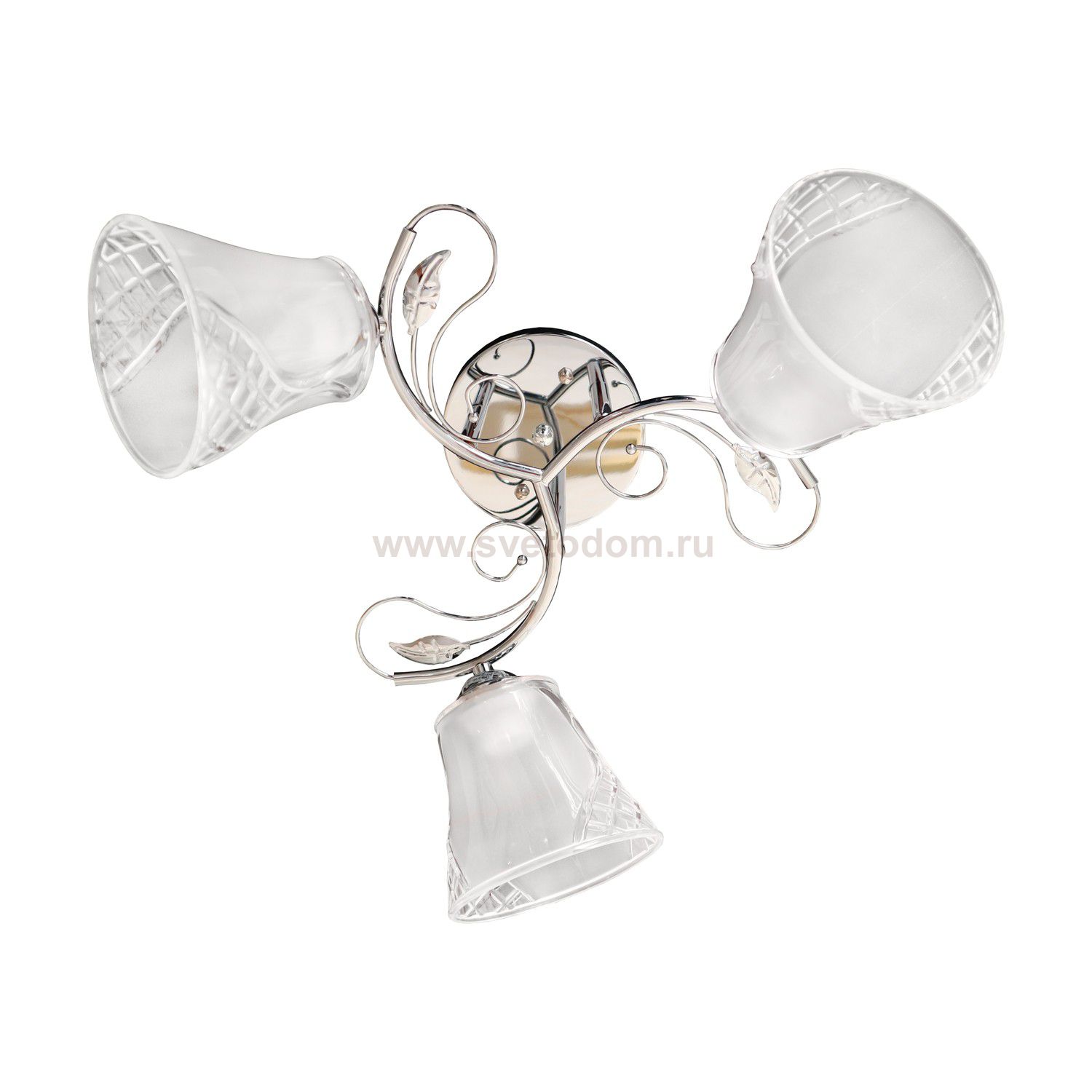 Потолочный светильник 10103/3CR CL Экономсвет