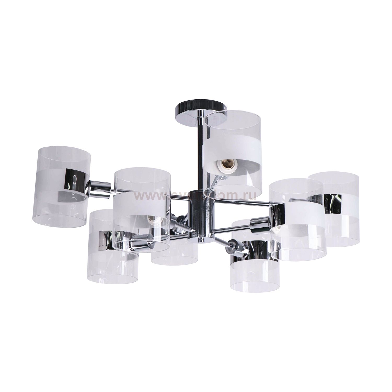 Светильник ЭкономСвет 10108/8CR WT