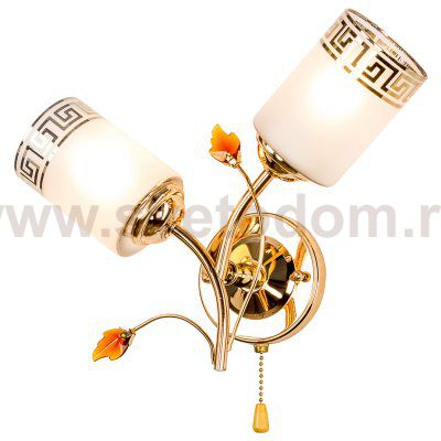 Настенный светильник Экономсвет 1011/2wFGD WT