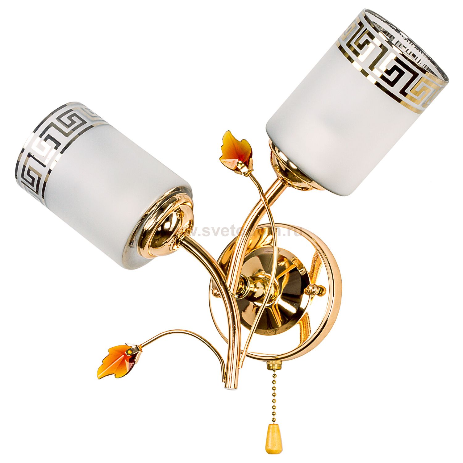 Настенный светильник Экономсвет 1011/2wFGD WT