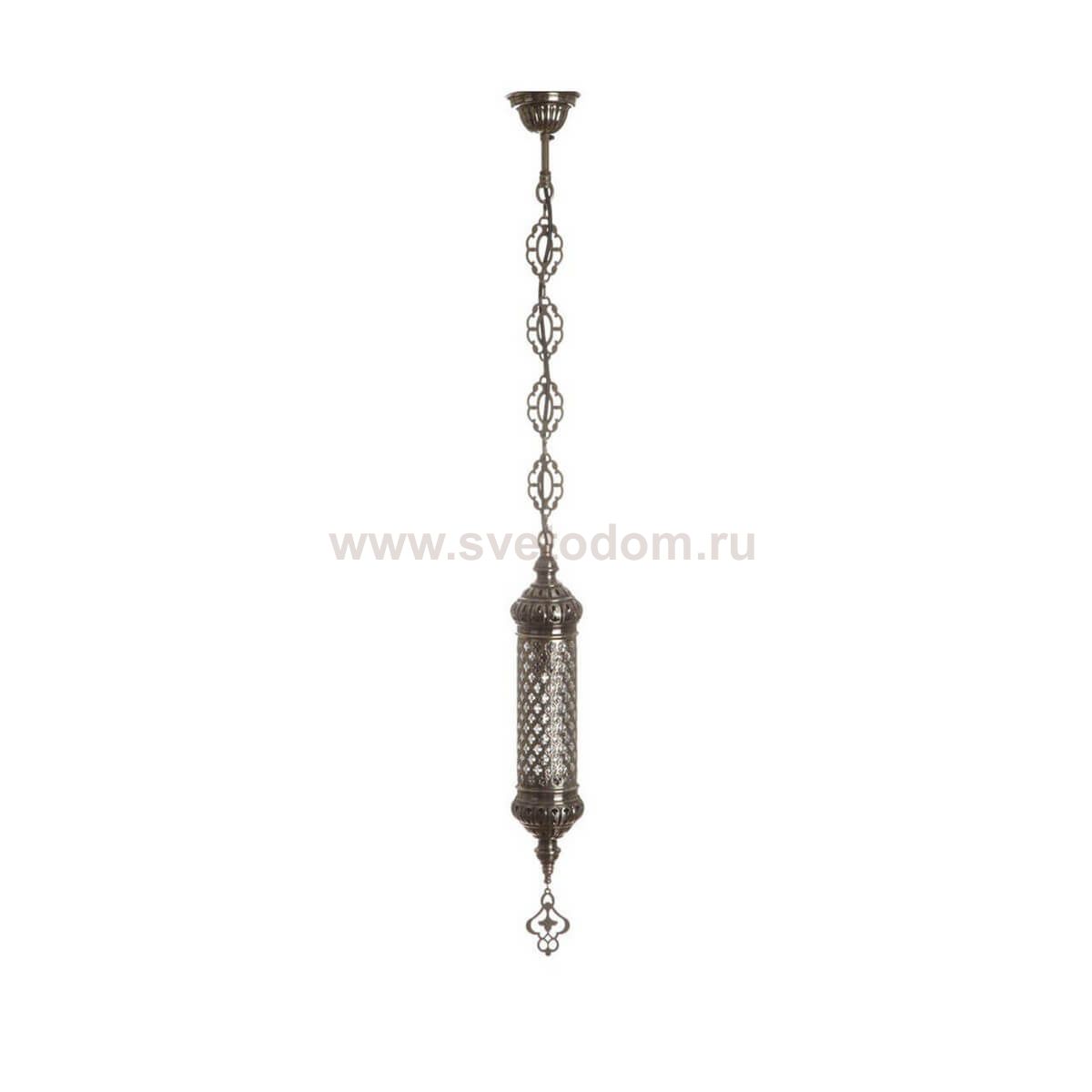 Подвесной светильник ЧИНГИС латунь E14 1*40w h-57 d-12 Kink light 101190T