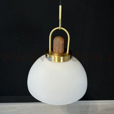 Подвесной светильник Arc Globe Полусфера D25 ImperiumLoft 101295-26
