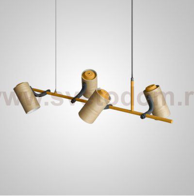 Подвесной реечный светильник BARREL A Yellow ImperiumLoft 101344-26