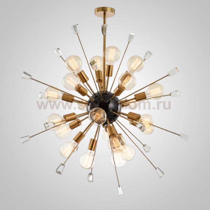 Подвесная люстра Chandelier Tivoli S Black ImperiumLoft 101362-26