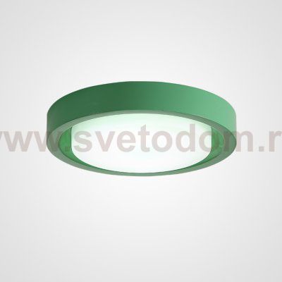 Потолочный светильник BUTTON D28 Green ImperiumLoft 101396-26
