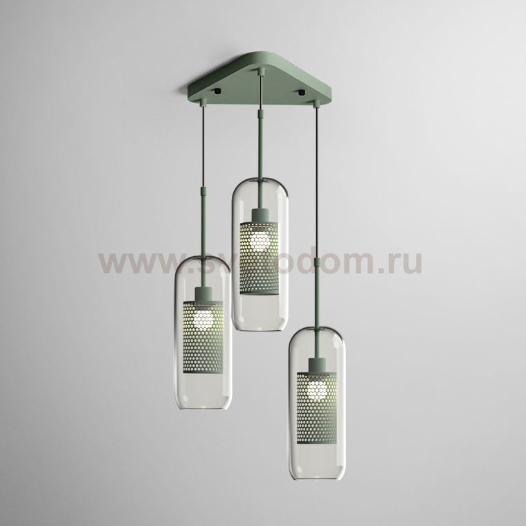Подвесной светильник CATCH TRIO MATCHA ImperiumLoft 101413-26