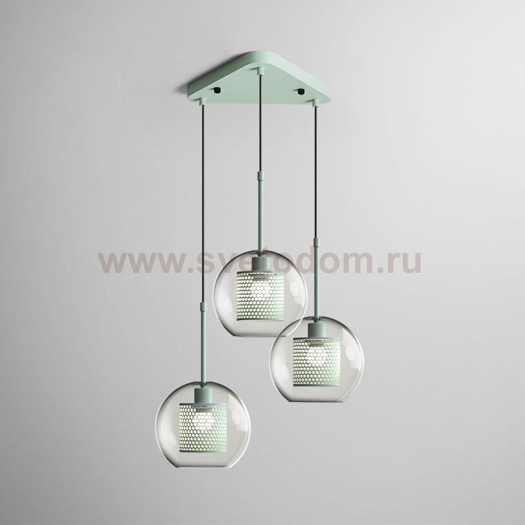 Подвесной светильник CATCH TRIO MINT ImperiumLoft 101414-26