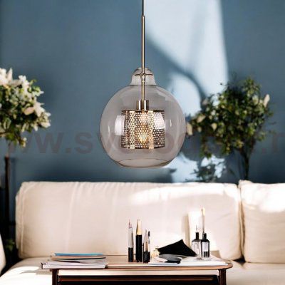 Подвесной светильник CATCH F pear brass D25 ImperiumLoft 101418-26