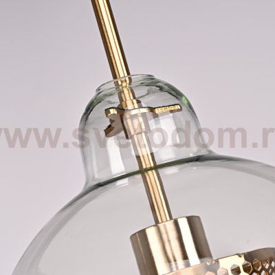 Подвесной светильник CATCH F pear brass D25 ImperiumLoft 101418-26