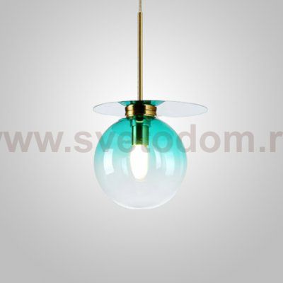Подвесной светильник Bomma Umbra Pendant Light Green ImperiumLoft 101467-26