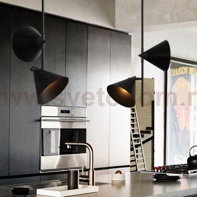 Подвесной светильник CONE 1 Black ImperiumLoft 101468-26