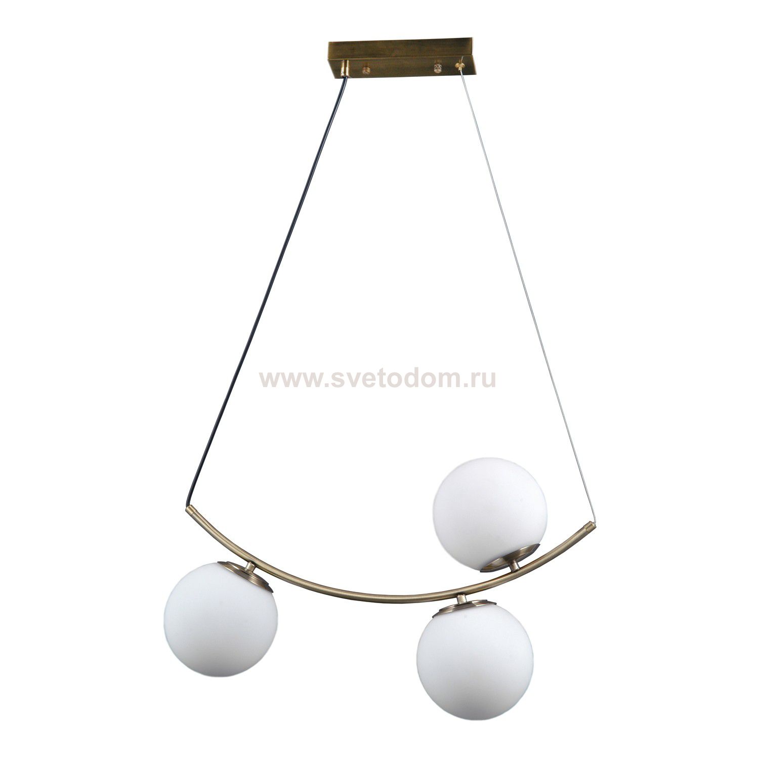 Люстра в стиле модерн Экономсвет 10148/3AB WT