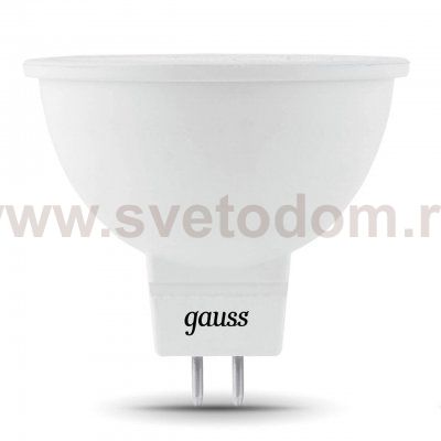 Лампа Gauss MR16 9W 830lm 3000K GU5.3 LED (101505109)