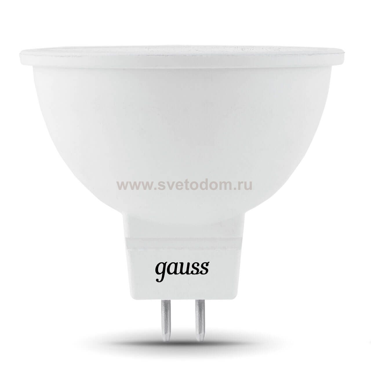 Лампа Gauss MR16 9W 830lm 6500K GU5.3 LED (101505309)