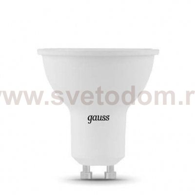 Лампа Gauss MR16 7W 630lm 6500K GU10 LED (101506307)