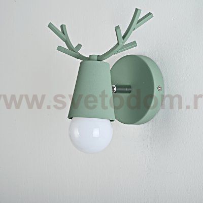 Бра с рожками DEER A Green ImperiumLoft 101507-26