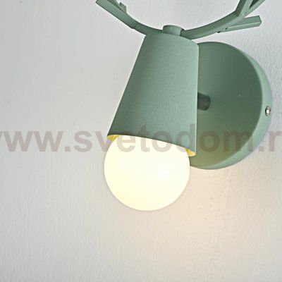 Бра с рожками DEER A Green ImperiumLoft 101507-26