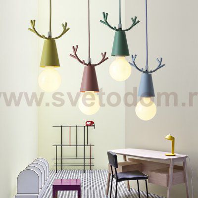Подвесной светильник DEER ONE Белый ImperiumLoft 101510-26