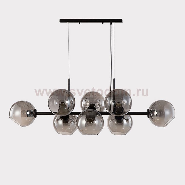 Подвесной реечный светильник DISA Grey ImperiumLoft 101523-26