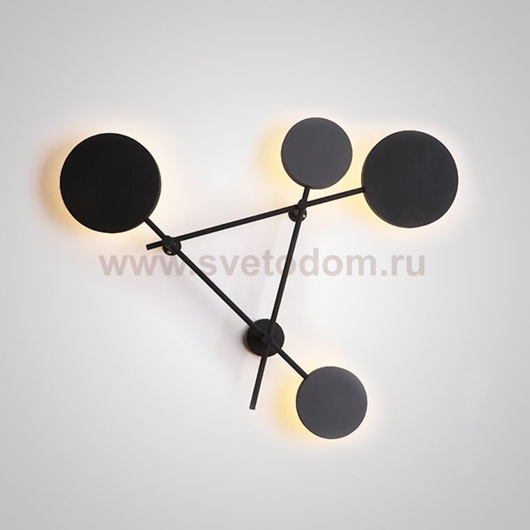 Бра Iride Bernhardt dots 100 cm Черный ImperiumLoft 101537-26