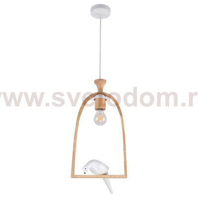 Подвесной светильник 10154/1P WT+WD Экономсвет