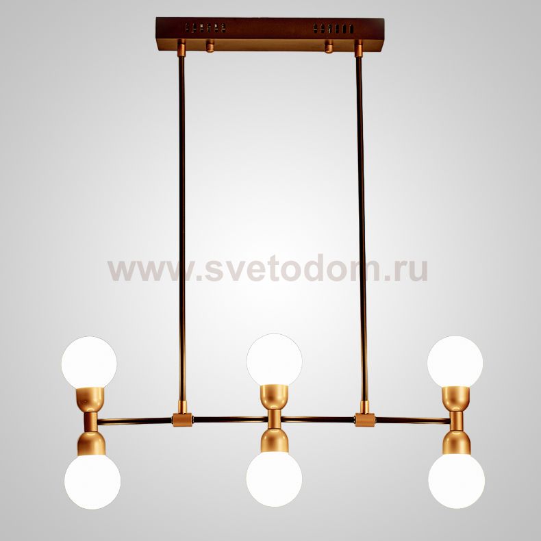 Подвесной реечный светильник DUM LONG White ImperiumLoft 101543-26