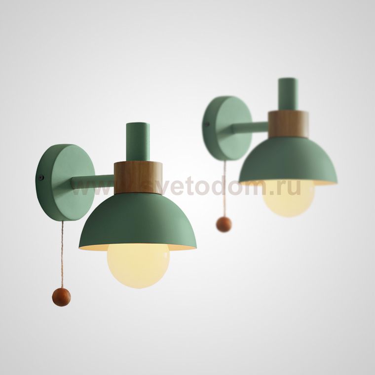 Бра FANTA WALL Green ImperiumLoft 101571-26