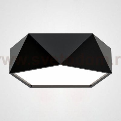 Потолочный светодиодный светильник GEOMETRIC Black D40 ImperiumLoft 101609-26