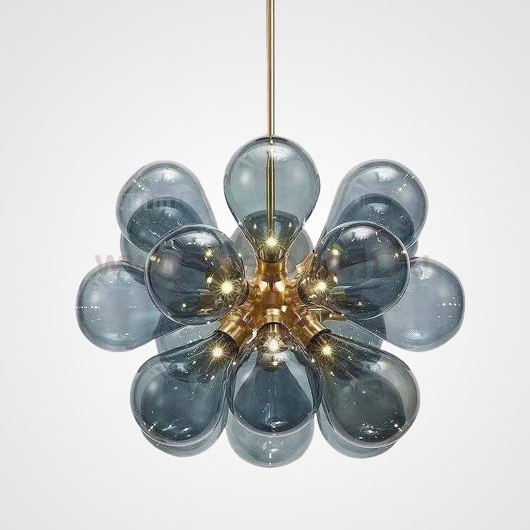 Потолочная люстра GRAPE MILK Blue ImperiumLoft 101644-26