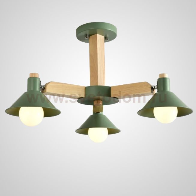 Люстра на штанге HORN B D68 Green ImperiumLoft 101678-26