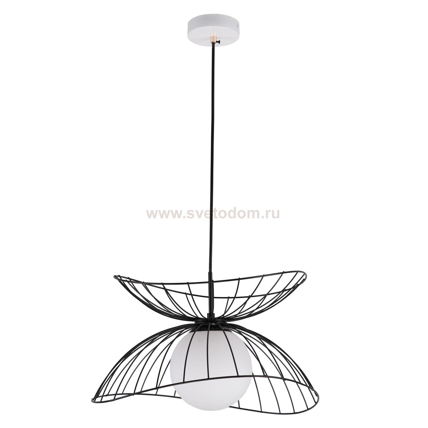 Подвесной светильник Экономсвет 10168/1WT+BK WT