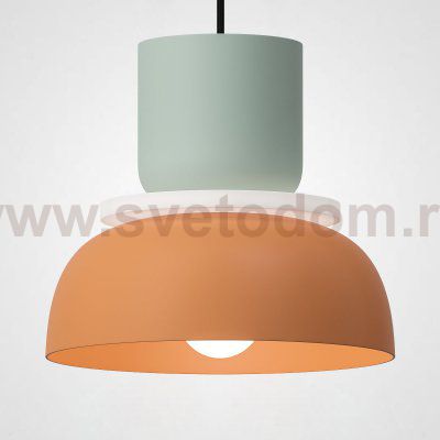 Подвесной светильник ILO D29 mint/orange ImperiumLoft 101686-26