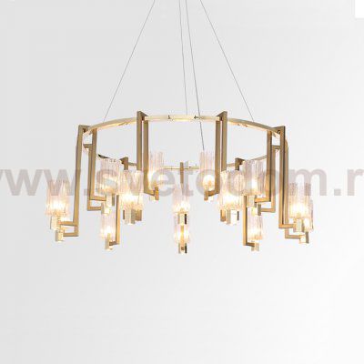 Подвесная кольцевая люстра KRISTEL D110 18 lamps ImperiumLoft 101714-26