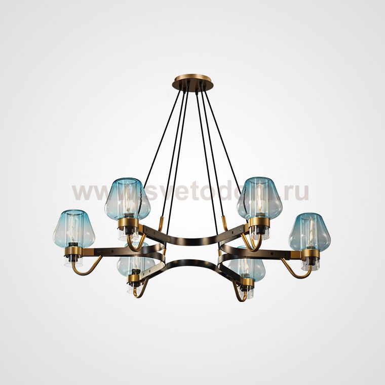 Люстра MONTALEMBERT D91 Blue ImperiumLoft 101768-26