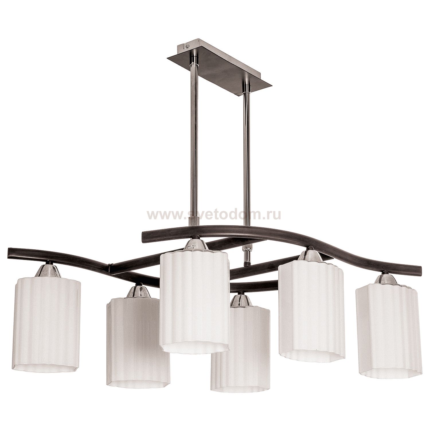 Потолочный светильник Экономсвет 10176A/6WENGE CR MK