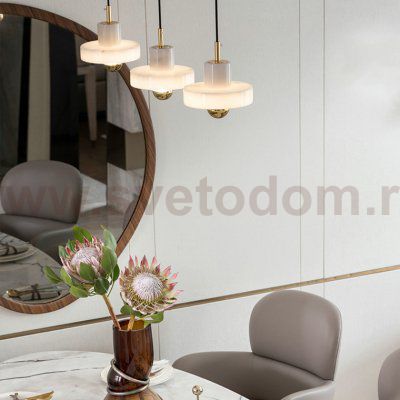 Подвесной светильник STONE PENDANT White by ImperiumLoft ImperiumLoft 101775-26
