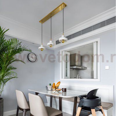 Подвесной светильник STONE PENDANT White by ImperiumLoft ImperiumLoft 101775-26